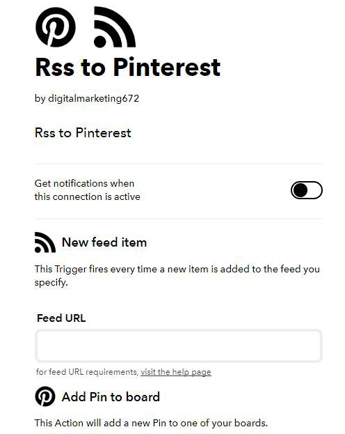 rss to pinterest