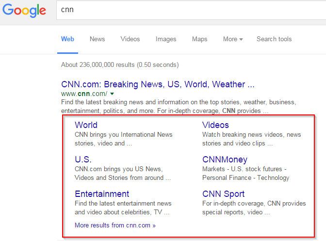 cnn google search